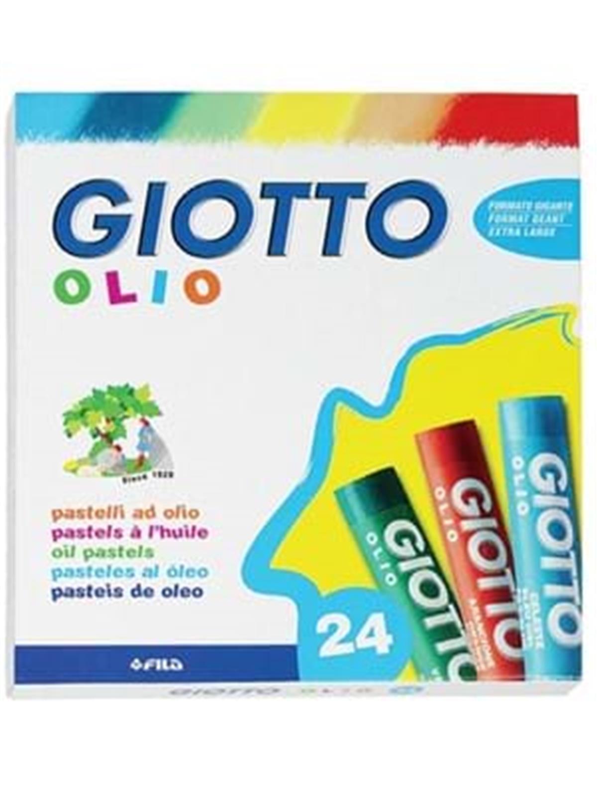 Giotto Olio Yağlı Pastel Boya 24 lü