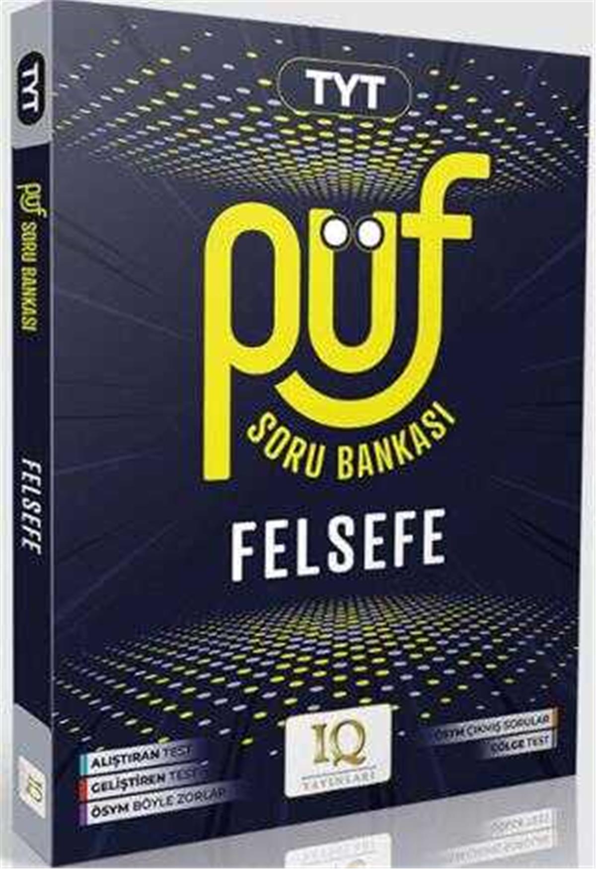 IQ Yayınları TYT PÜF Felsefe Soru Bankası
