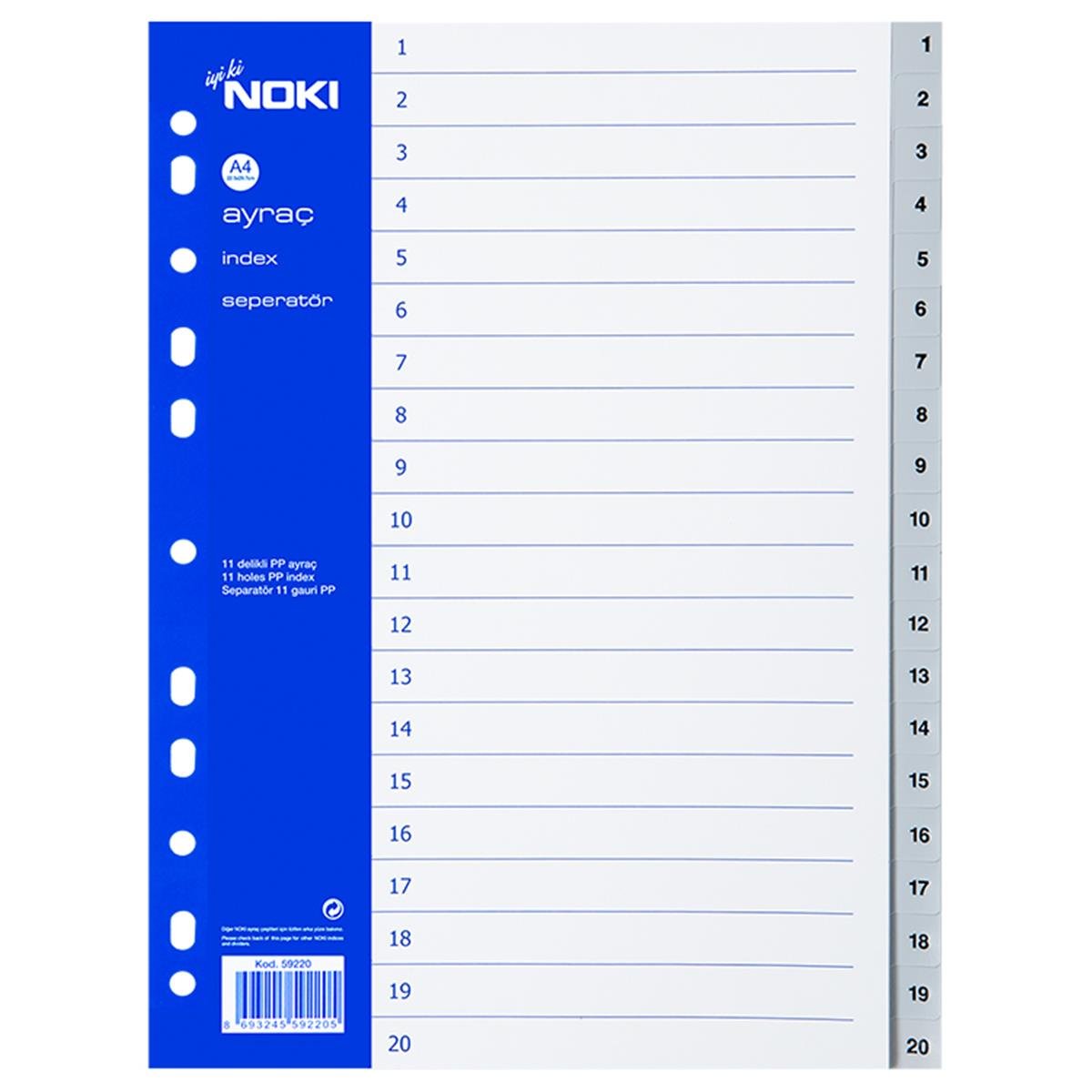Noki 59220 Seperatör 1-20