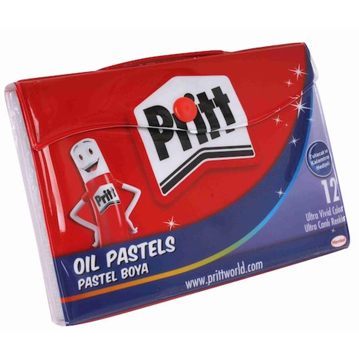 Pritt Pastel Boya Çantalı 12 Renk