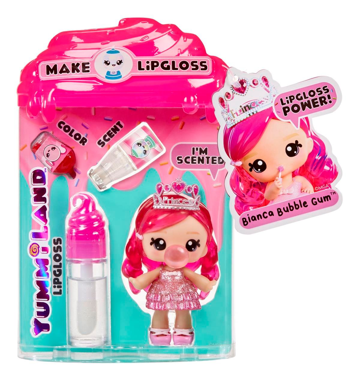 Yummiland Bianca Bubblegum Bebeği ve Dudak Parlatıcısı