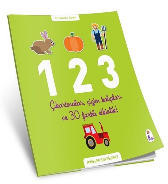 KolektifEgitim Etkinlik Kitaplari1 2 3 - Oynayarak Öğren - Minikler İçin Eğlence
