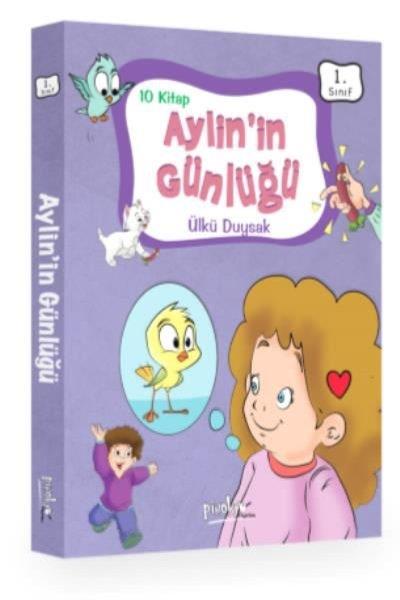 KolektifÇocuk Romanları1. Sınıf Aylin'in Günlüğü Seti 10 Kitap Takım