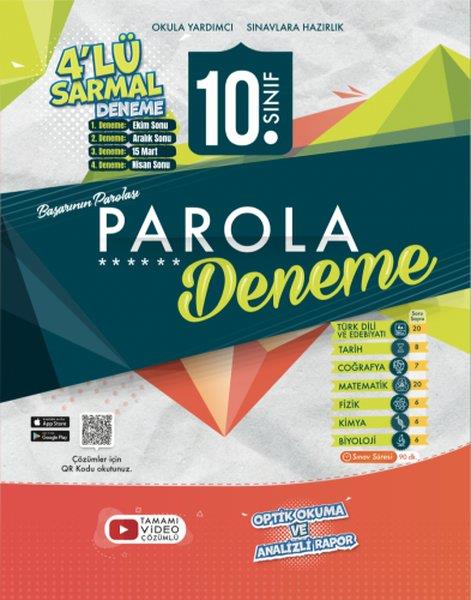 KolektifTüm Dersler10.Sınıf Sarmal Parola 4'lü Deneme