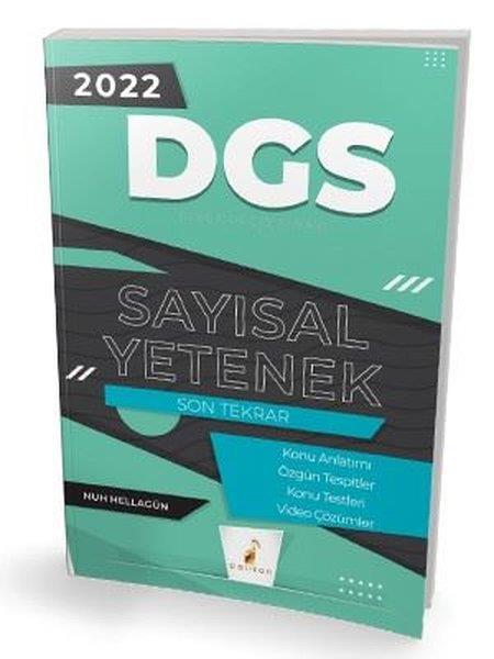 Nuh HellagünSınavlara Hazırlık Kitapları2022 DGS Sayısal Yetenek Son Tekrar Konu Anlatımı