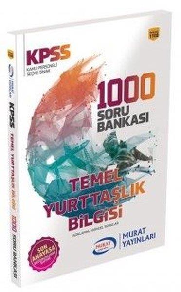 KolektifKPSS2022 KPSS Temel Yurttaşlık Bilgisi 1000 Soru Bankası