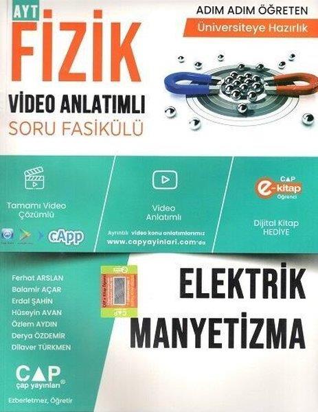KolektifTemel Yeterlilik Testi - Alan Yeterlilik Testi (YKS-TYT/AYT)2023 Fizik Elektrik Manyetizma Konu Anlatımlı Soru Bankası