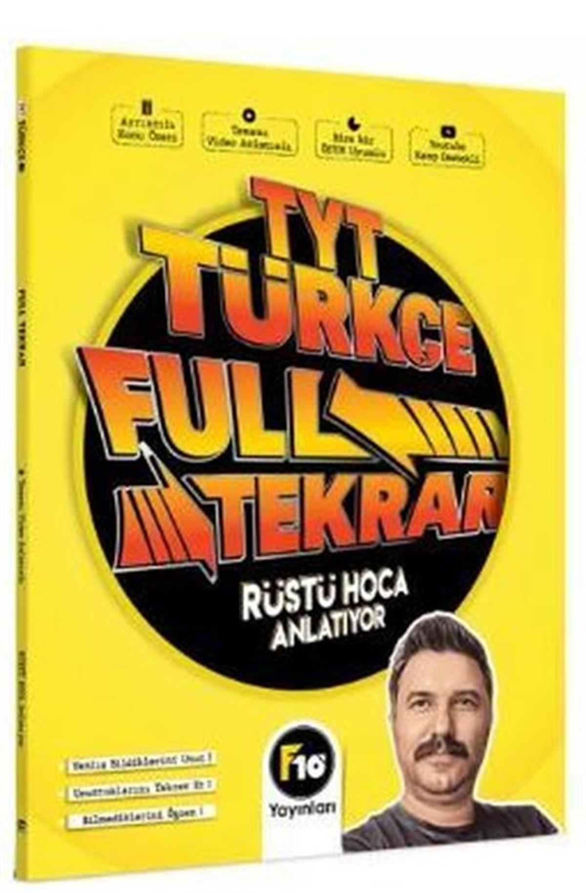 Rüştü BayındırTYT Türkçe2023 Rüştü Hoca TYT Türkçe Full Tekrar Video Ders Kitabı