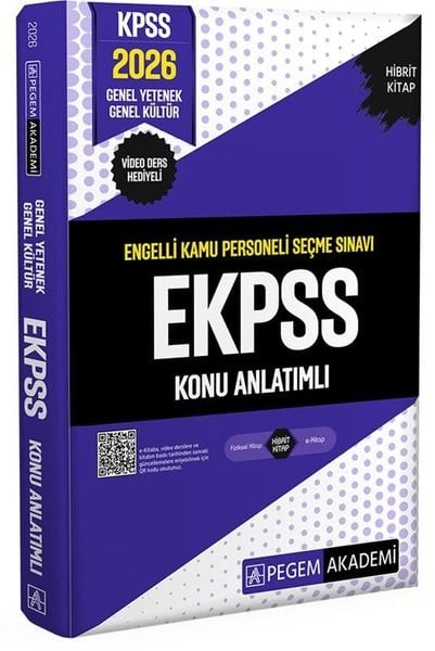 KolektifEKPSS Konu Anlatim Kitaplari2026 E-KPSS Engelli Kamu Personeli Seçme Sınavı Konu Anlatımlı