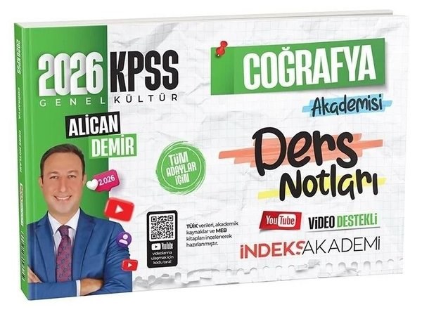 KolektifKPSS Konu Anlatim Kitaplari2026 KPSS Coğrafya Akademisi Video Ders Notları