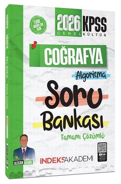 KolektifKPSS Soru Bankasi Kitaplari2026 KPSS Coğrafya Algoritma Soru Bankası Çözümlü