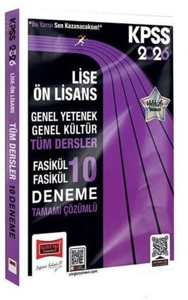 KolektifKPSS Deneme Sinavi - Yaprak Test2026 KPSS GK - GY Lise Ön Lisans Tüm Dersler Fasikül Fasikül Tamamı Çözümlü 10 Deneme