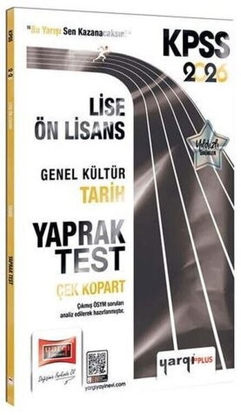 KolektifKPSS Deneme Sinavi - Yaprak Test2026 KPSS Lise - Ön Lisans Genel Kültür Tarih Çek Kopart Yaprak Test