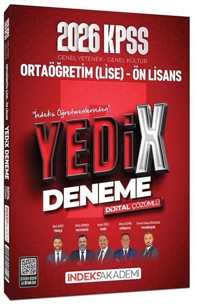 KolektifKPSS Deneme Sinavi - Yaprak Test2026 KPSS Lise Ortaöğretim Ön Lisans YEDİX 7 Deneme Çözümlü