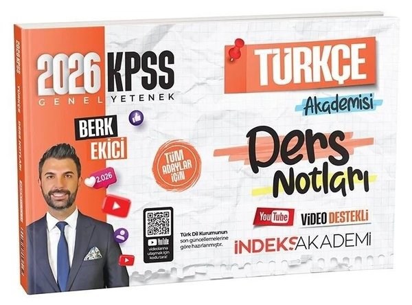 KolektifKPSS Konu Anlatim Kitaplari2026 KPSS Türkçe Akademisi Video Ders Notları