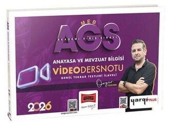Özgür ÖzkınıkDiger Sinavlara Hazirlik2026 MEB - AGS Anayasa ve Mevzuat Bilgisi Video Ders Notları