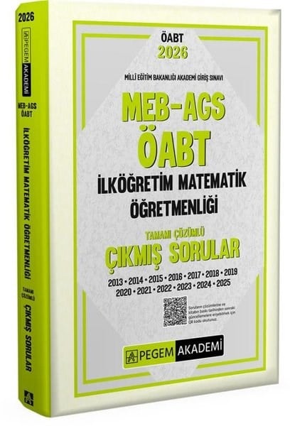 KolektifKPSS Çikmis Sorular2026 MEB AGS ÖABT İlköğretim Matematik Öğretmenliği Tamamı Çözümlü Çıkmış Sorular
