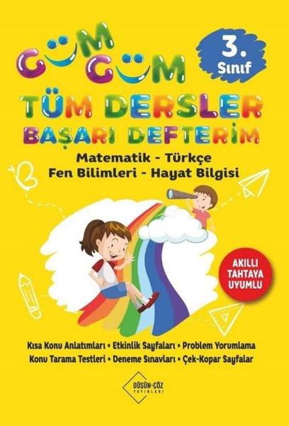 KolektifTüm Dersler3. Sınıf Güm Güm Tüm Dersler Başarı Defterim - Matematik - Türkçe - Fen Bilimleri - Hayat Bilgisi
