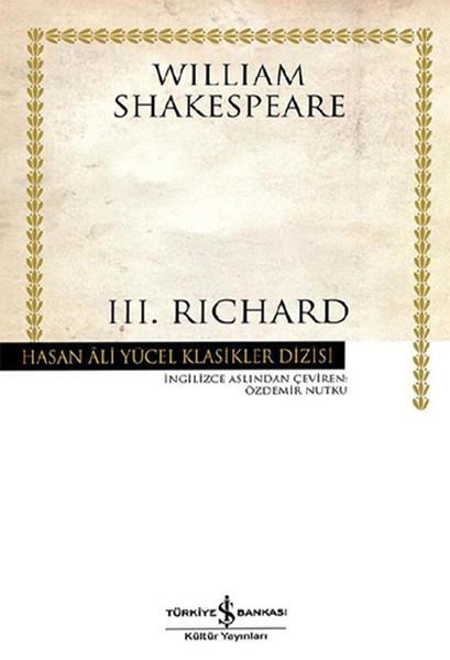 William Shakespeareİngiliz Dünya Klasikleri3.Richard - Hasan Ali Yücel Klasikleri
