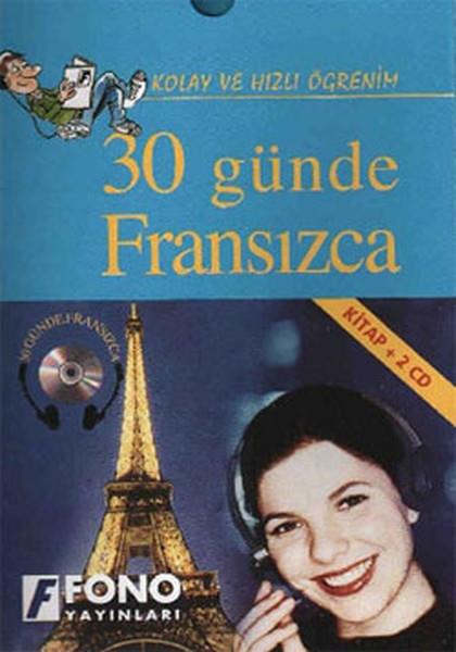 KolektifDil Öğrenimi Kitapları30 Günde Fransızca (kitap + 2 CD) - Kutulu