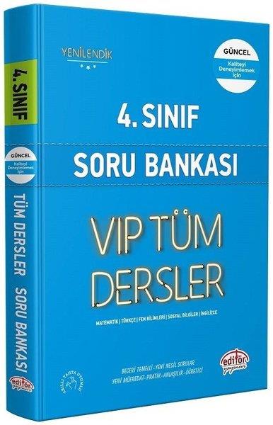 KolektifTüm Dersler4.Sınıf VIP Tüm Dersler Soru Bankası - Mavi Kitap