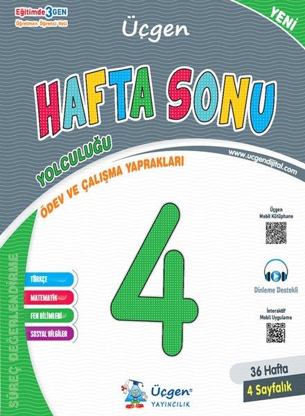 KolektifTüm Dersler4. Sınıf Hafta Sonu Ödev ve Çalışma Yaprakları 36 Hafta