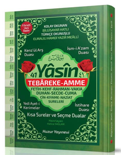 KolektifTefsir Kitapları41 Yasin Hafız Boy Fihristli Bilgisayar Hattı Yasin - Kod 068