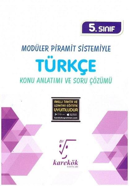 KolektifPrüfungsvorbereitung5. Sınıf Modüler Piramit Sistemiyle Türkçe Konu Anlatımı ve Soru Çözümü