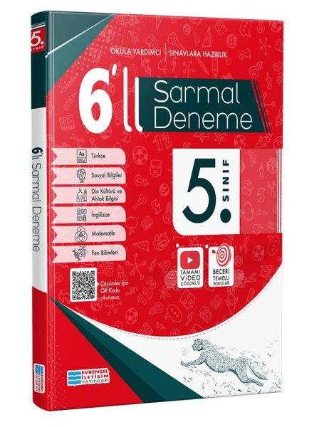 KolektifTüm Dersler5. Sınıf Tüm Dersler 6'lı Sarmal Deneme (Video Çözümlü)