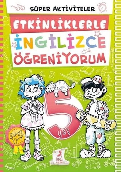 KolektifEgitim Etkinlik Kitaplari5 Yaş Etkinliklerle İngilizce Öğreniyorum - Süper Aktiviteler