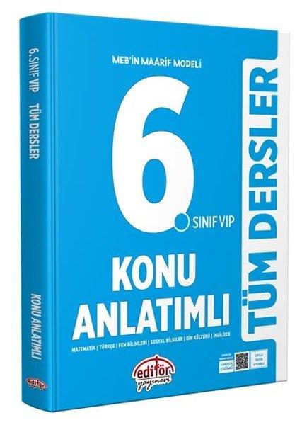 KolektifTüm Dersler6.Sınıf VIP Tüm Dersler Konu Anlatımlı