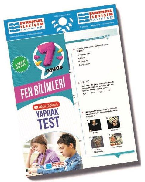 KolektifFen ve Teknoloji7. Sınıf Fen Bilimleri Video Çözümlü Yaprak Test
