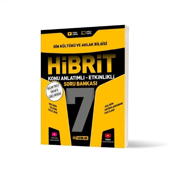 KolektifDin Kültürü Ve Ahlak Bilgisi7. Sınıf Hibrit Din Soru Bankası