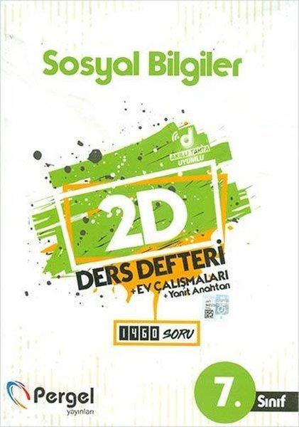 KolektifDiğer7. Sınıf Sosyal Bilgiler 2D Ders Defteri