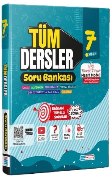 KolektifTüm Dersler7. Sınıf Tüm Dersler Konu Özetli Soru Bankası - Maarif Modeli