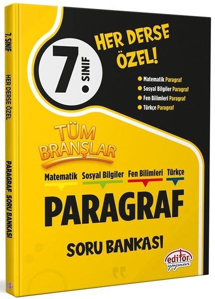 KolektifTürkçe7. Sınıf Tüm Branşlar Paragraf Soru Bankası