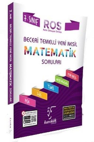 KolektifLGS7.Sınıf Beceri Temelli Yeni Nesil Matematik Soruları ROS
