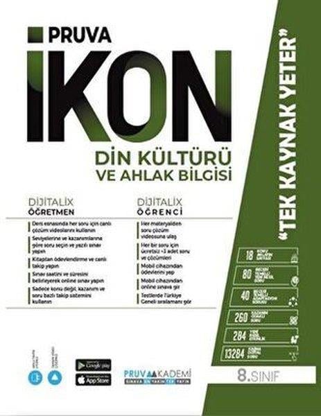 KolektifDin Kültürü Ve Ahlak Bilgisi8. Sınıf İkon Din Kültürü ve Ahlak Bilgisi Konu Anlatım Kitabı