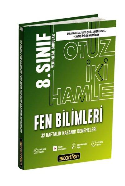 KolektifFen Bilimleri8. Sınıf Fen Bilimleri 32 Deneme Haftalık Kazanım Denemeleri