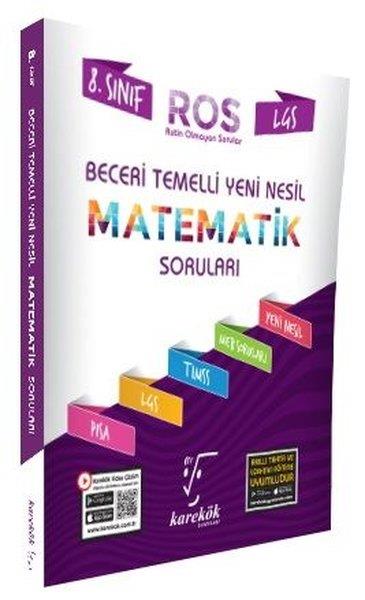KolektifPrüfungsvorbereitungLGS 8. Sınıf ROS Beceri Temelli Yeni Nesil Matematik Soruları