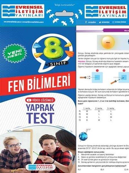 KolektifFen ve Teknoloji8.Sınıf Fen Bilimleri Yeni Nesil Yaprak Test