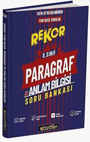 KolektifTürkçe8.Sınıf Paragraf ve Anlam Bilgisi Rekor Soru Bankası