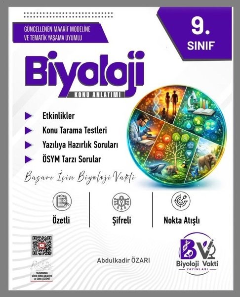 Abdulkadir ÖzarıBiyoloji9. Sınıf Biyoloji Konu Anlatımı