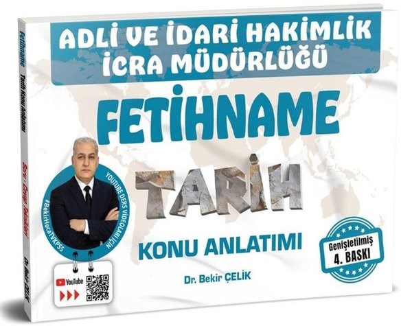 Bekir ÇelikDiger Sinavlara HazirlikAdli İdari Hakimlik İcra Müdürlüğü - Fetihname Tarih Konu Anlatımı