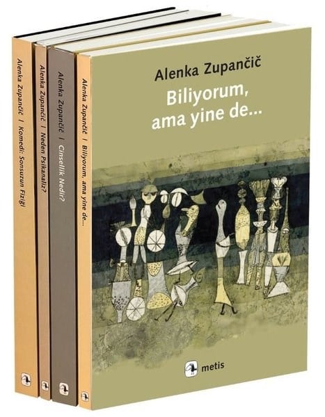 Alenka ZupancicFelsefe BilimiAlenka Zupancic Seti 4 kitap Takım - Hediyeli