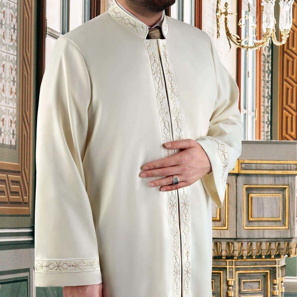 Alim İmam Cübbesi Krem