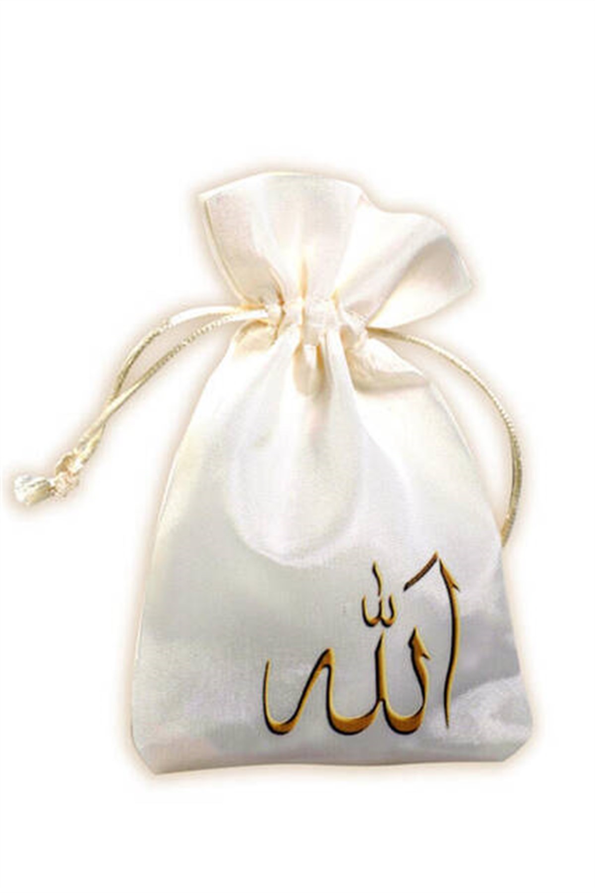 Allah Lafızlı Baskılı Kese 99lu Tesbih-3156