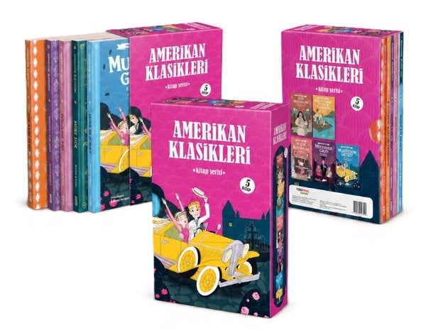 KolektifÇocuk Gençlik RomanlarıAmerikan Klasikleri Seti - 5 Kitap Takım - Kutulu