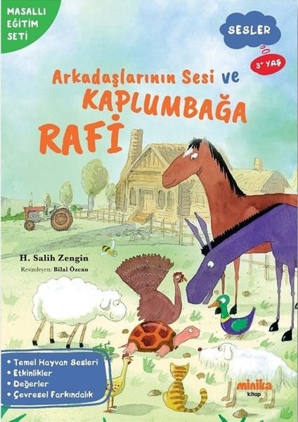 H. Salih ZenginEgitim Etkinlik KitaplariArkadaşlarının Sesi ve Kaplumbağa Rafi - Sesler - Masallı Eğitim Seti