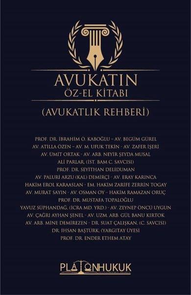 KolektifHukuk Üzerine KitaplarAvukatın Özel El Kitabı - Avukatlık Rehberi